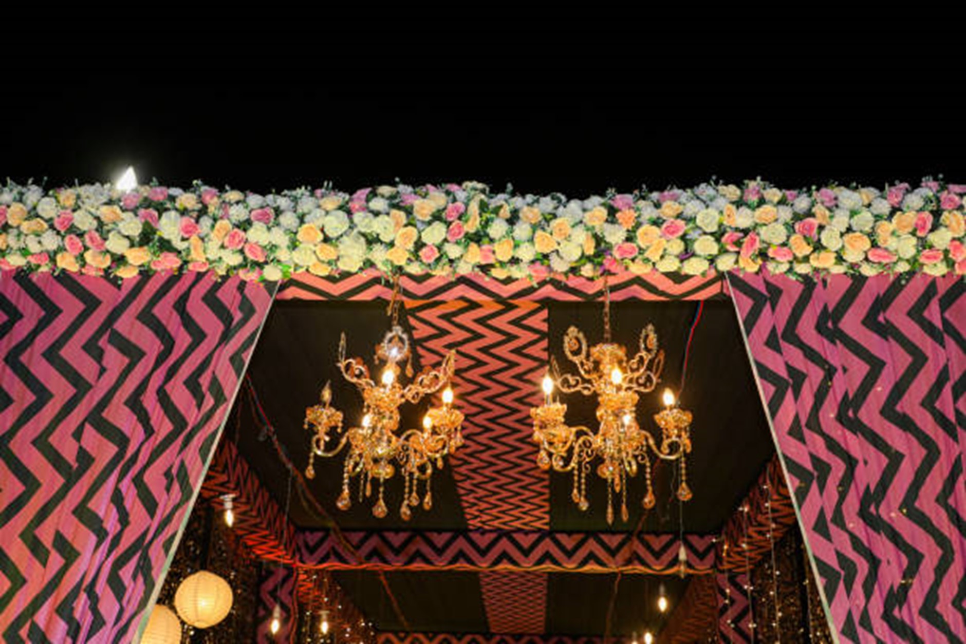 Baraat lighting