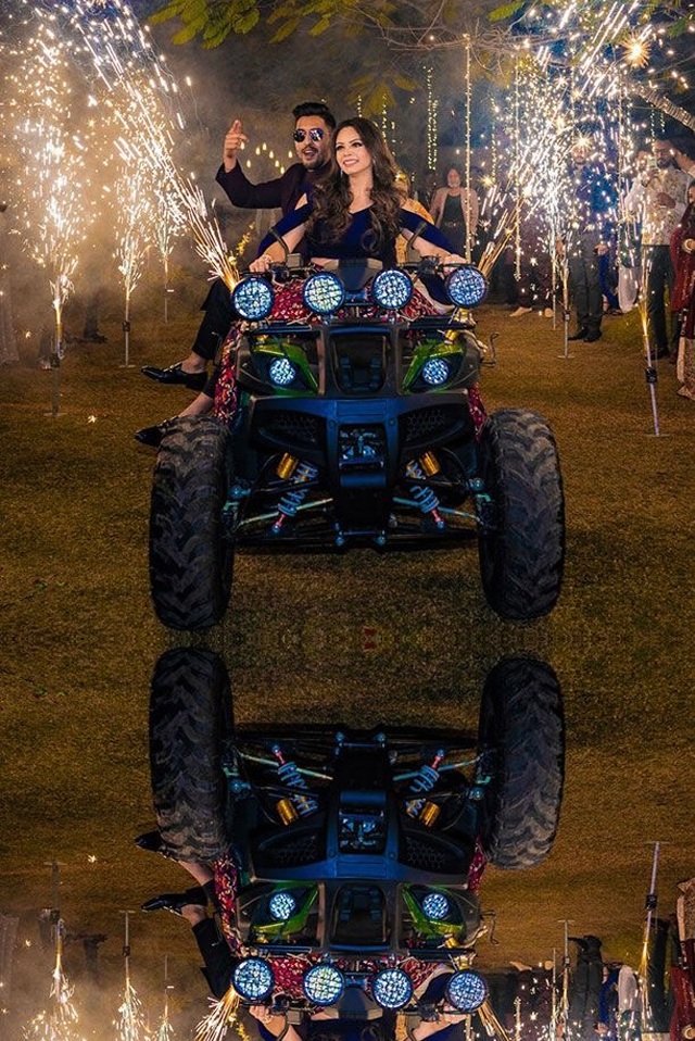 Baraat on wheels